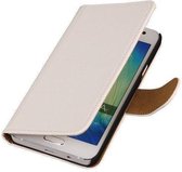 Wit Samsung Galaxy Grand Prime Book/Wallet Case/Cover