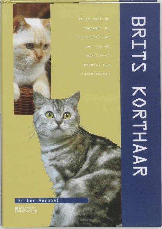 Cover van het boek 'Britse Korthaar' van Esther Verhoef