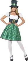 Verkleedkleding Ierse Dame Kostuum - Leprechaun - Maat XS