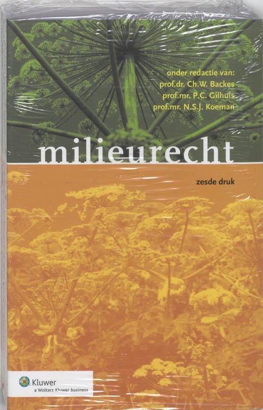 Cover van het boek 'Milieurecht / druk 6'