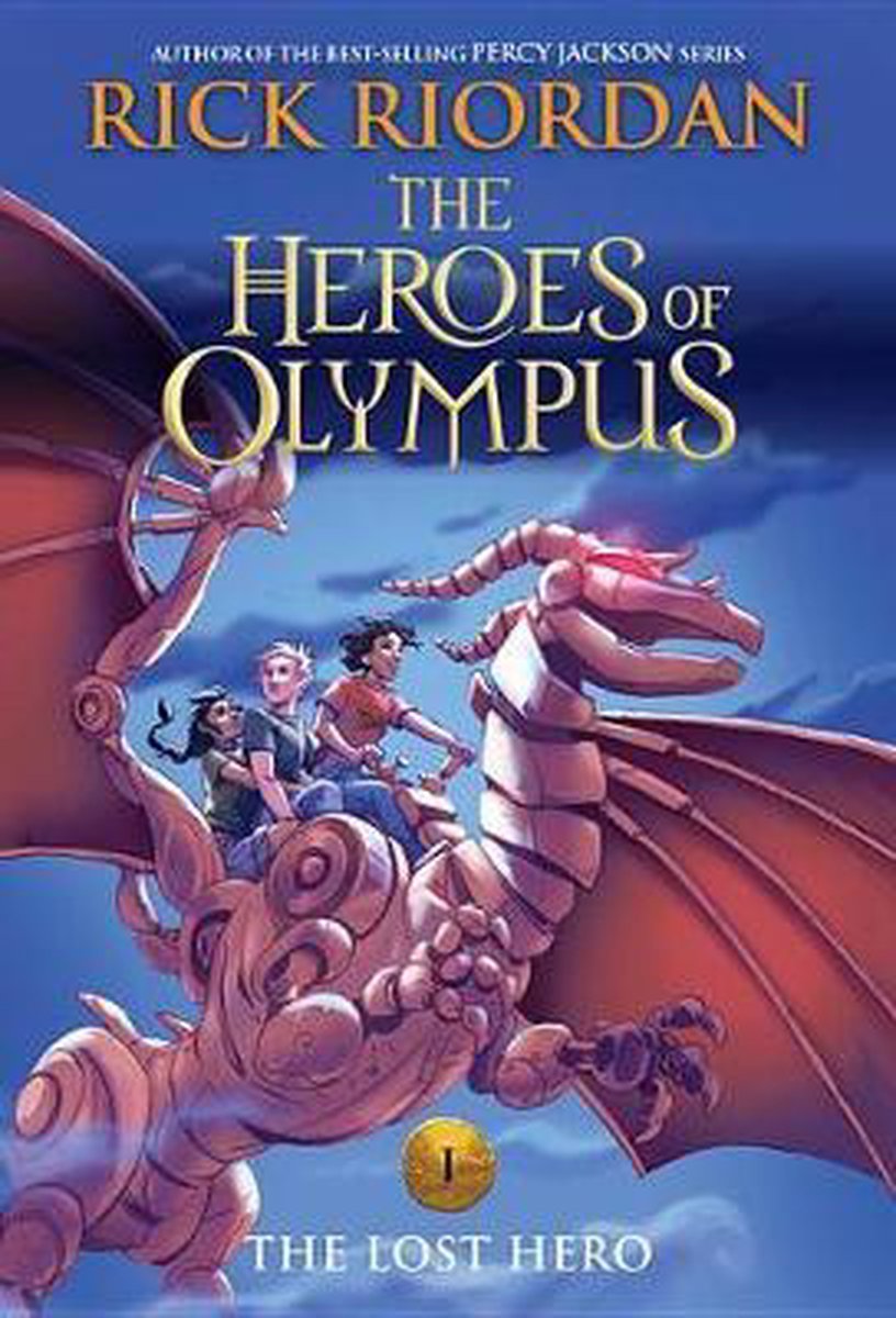 Heroes Of Olympus The Book One The Lost Hero New Cover Van Rick Riordan 2 X Nieuw Te Koop Omero Nl