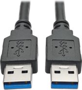 Tripp-Lite U320-003-BK USB 3.0 SuperSpeed A/A Cable (M/M), Black, 3 ft. TrippLite