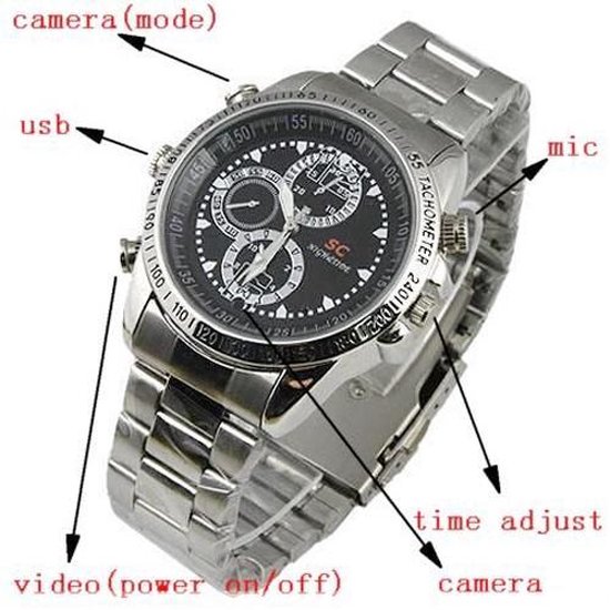 Horloge met verborgen camera, Spy watch | bol.com