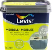 Levis Opfrisverf - Meubels Verf - Satin - Zinc Touch - 0.75L