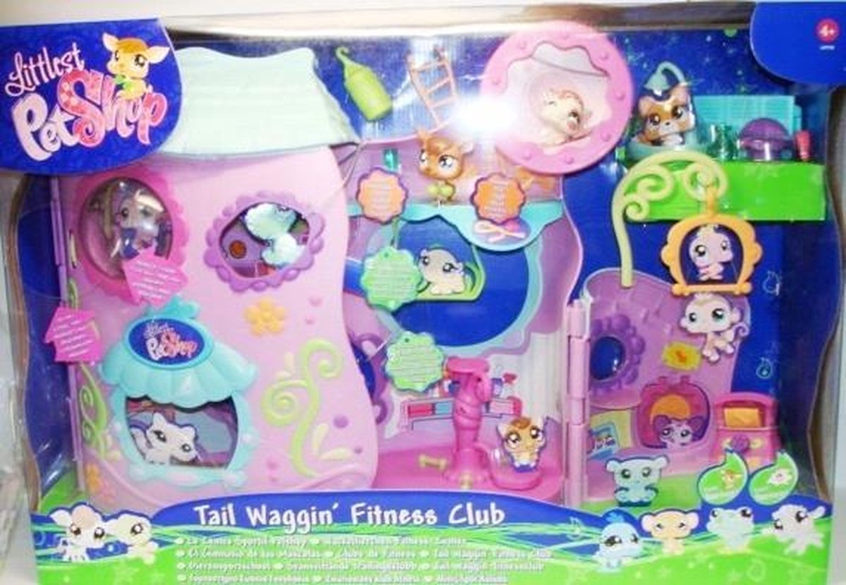  Hasbro Littlest Pet Shop Tail Waggin Fitness Club