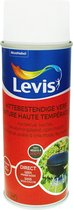 Peinture résistante à la chaleur Levis Wit Satin Aerosol 0, 4L