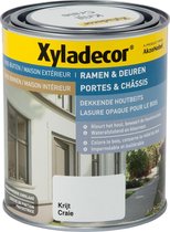 Xyladecor Ramen & Deuren - Dekkende Houtbeits - Krijt - 0.75L