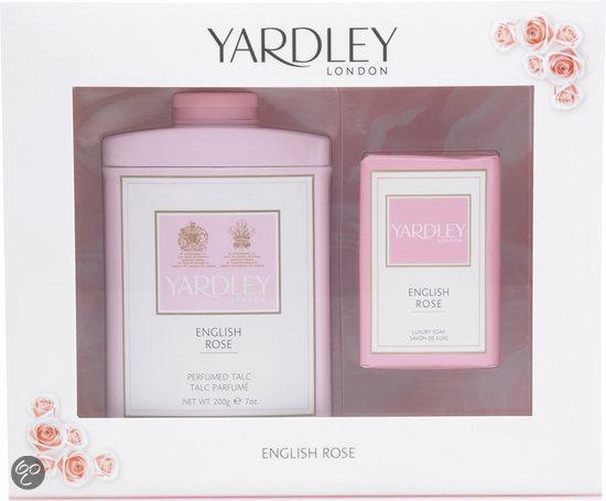 Yardley English Rose Talkpoeder & Zeep - 2 delig - Geschenkset | bol.com
