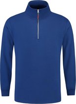 Tricorp Sweater ritskraag - Casual - 301010 - koningsblauw - maat M