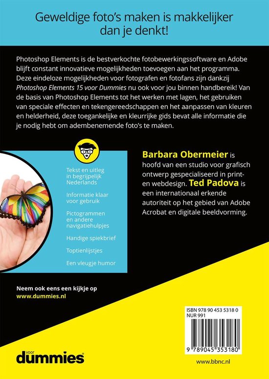 Bol Com Photoshop Elements 15 Voor Dummies Barbara Obermeier 9789045353180 Boeken