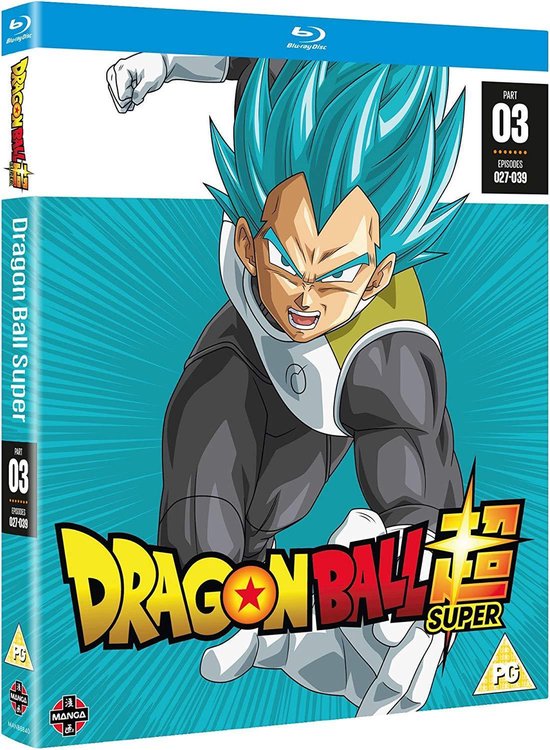 Dragon Ball Super Part 3 Episodes 27 39 blu ray Import Blu ray 