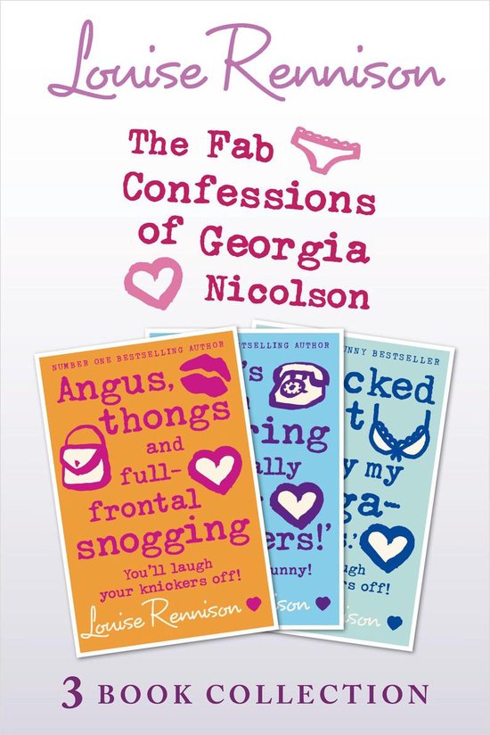 Fab Confessions of Georgia Nicolson: Books 1-3 - cover
