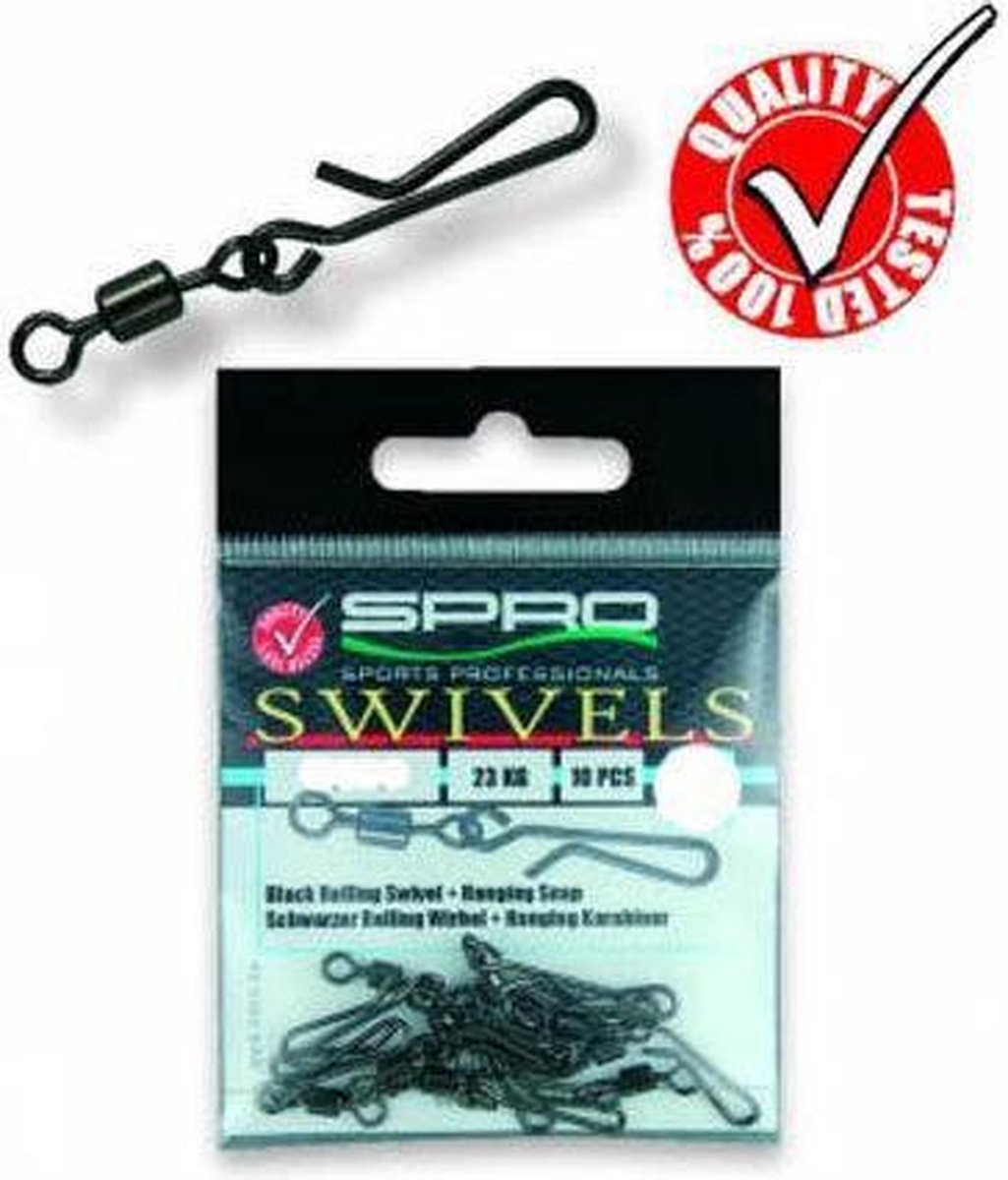 4553 804 Spro Rolling Swivel + Snap 4