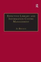 Effective Library and Information Centre Management