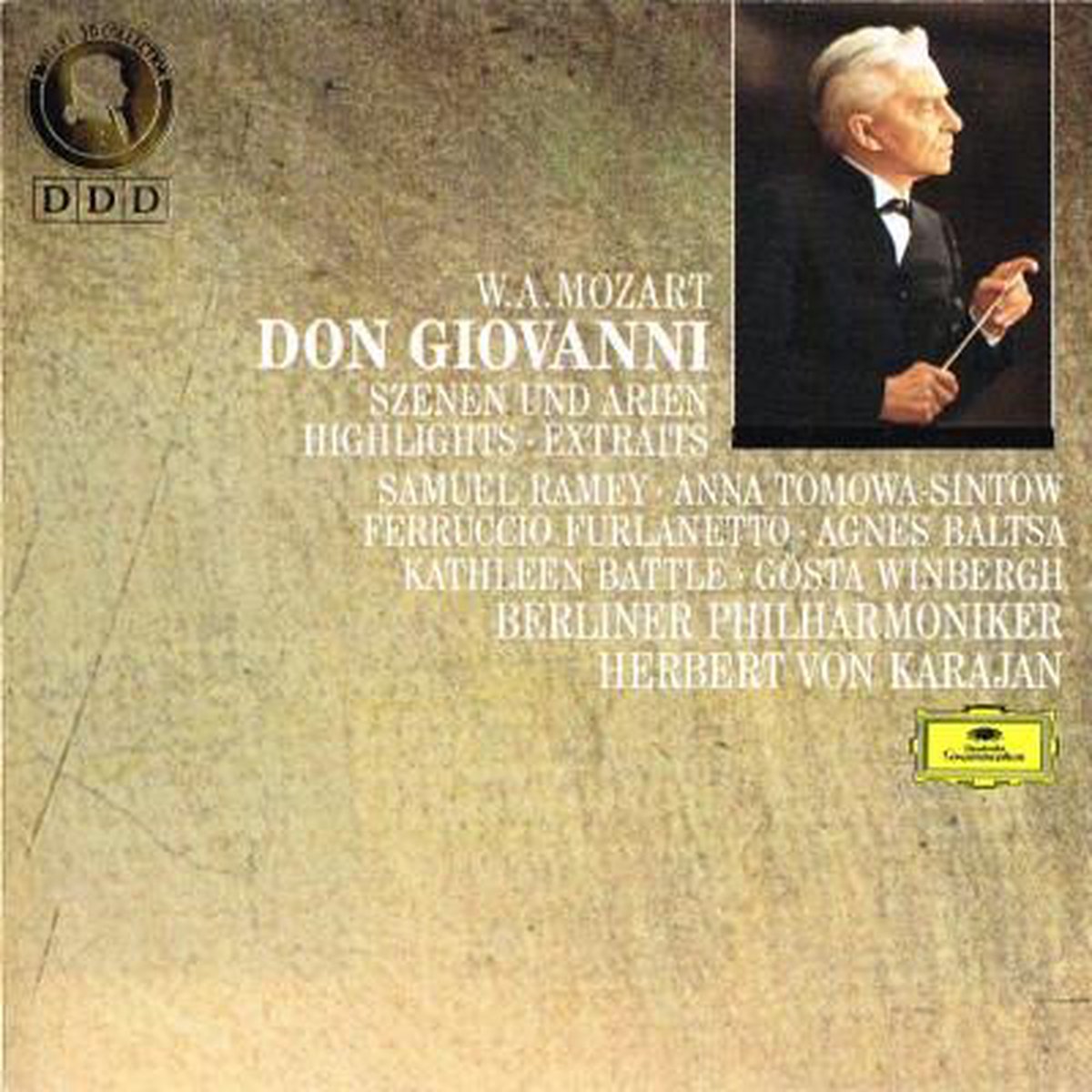 W.A.Mozart* / Berliner Philharmoniker, Herbert von Karajan – Don Giovanni "Szennen Und Arien