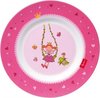 Afbeelding van het spelletje sigikid Melamine bord - Kinderservies - Cadeau Meisjes - Prinses Bord - Pinky Queeny 24769