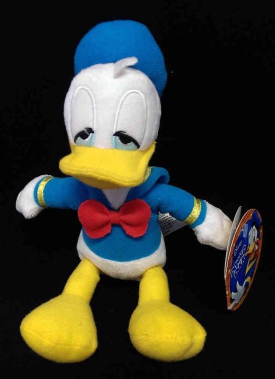 Walt Disney - Donald Duck knuffel - Boos - 20 cm - pluche. | bol.com