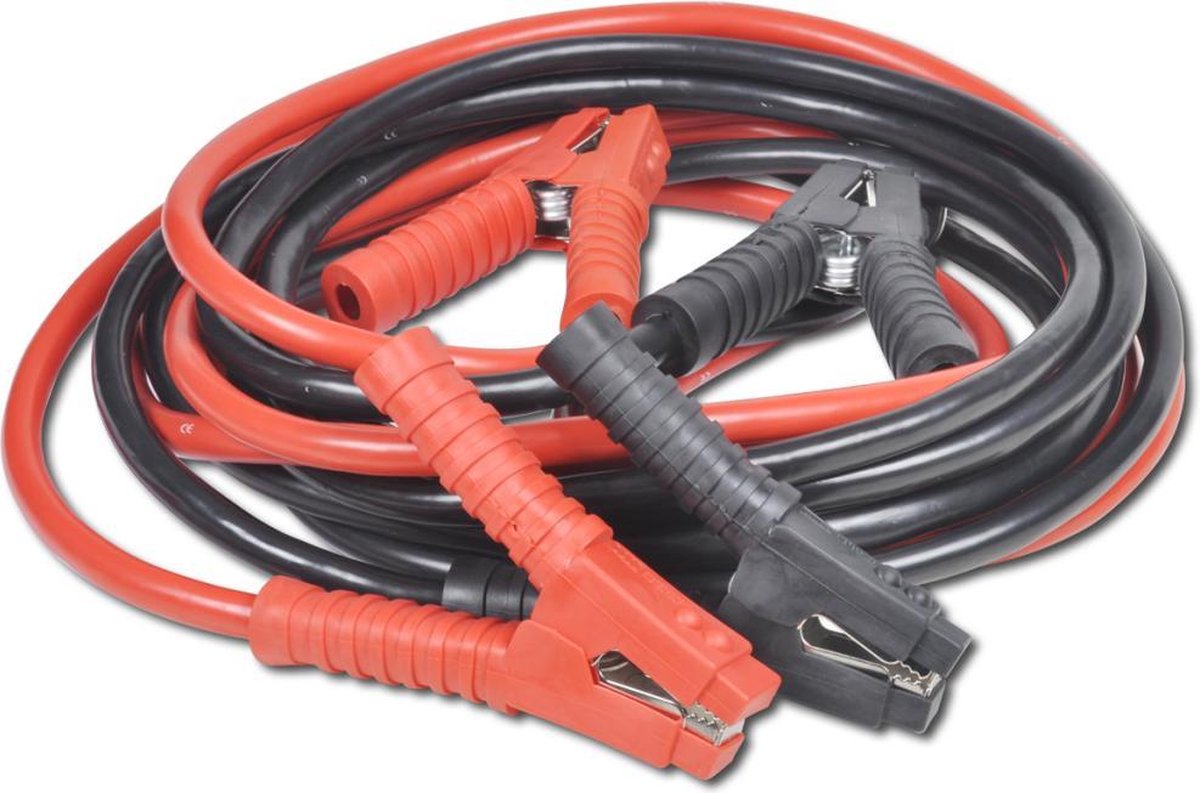 vidaXL Startkabel 1800A (2 stuks) rood/zwart