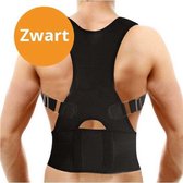 Houding Correctie Brace - Postuur Corrector - Rugband - Maat XL - Zwart