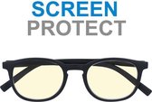 SILAC - SCREEN BLACK - Leesbrillen voor Vrouwen en Mannen met bescherming tegen het blauwe licht van de schermen - 7405 - Dioptrie +2.75