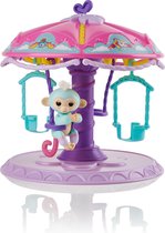 WowWee Fingerlings Carrousel speelset + 1 baby aapje Abigail