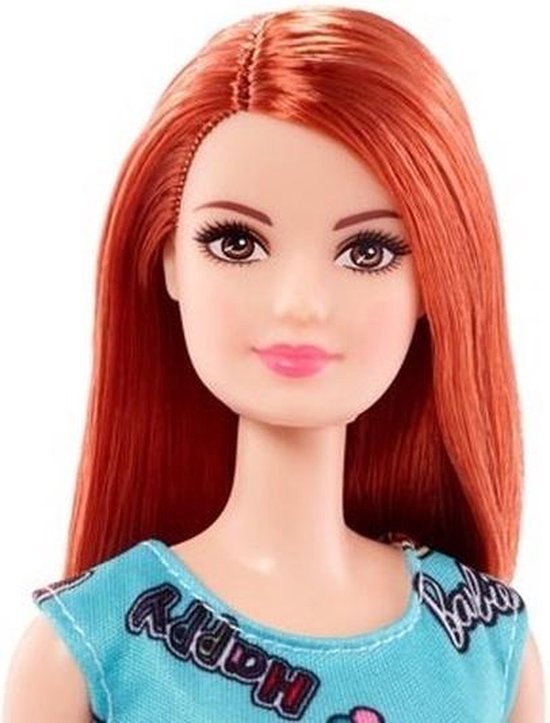 Barbie roodharig met mintgroene | bol.com