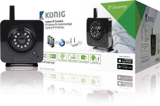 König Indoor IP-camera zwart | bol.com