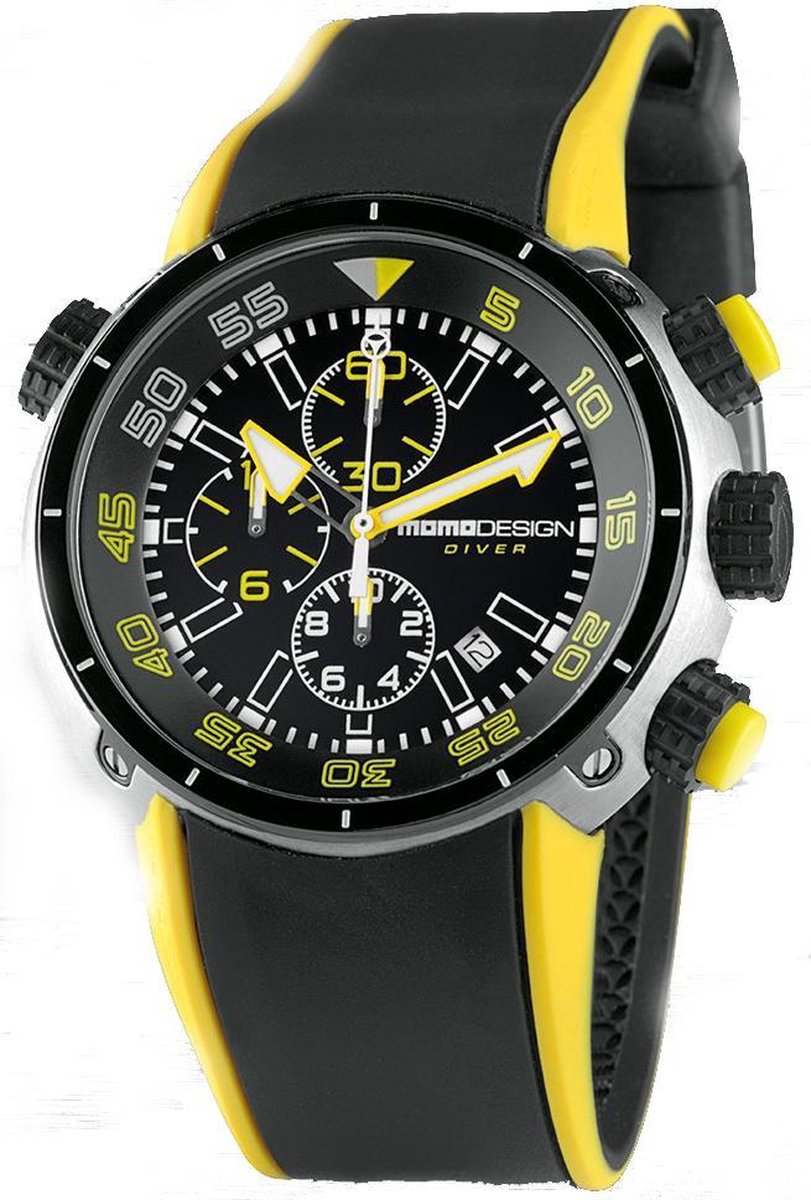 Diver pro crono MD2005SB-31 Man Quartz horloge