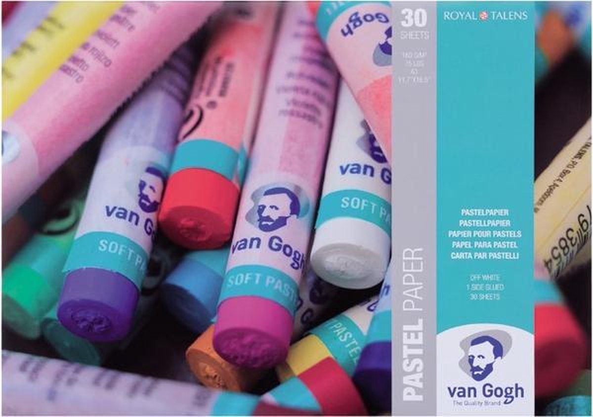 Van Gogh pastel papier - wit - FSC mix - Van Gogh
