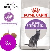 Royal Canin Sterilised - Kattenvoer Brokjes - 3 x 2 kg