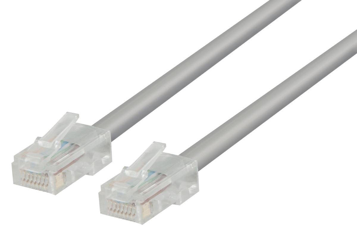 UTP CAT 5e netwerk kabel 3,00 m grijs