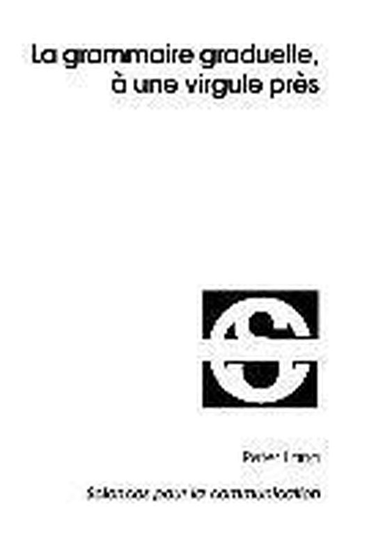 La grammaire graduelle, à une virgule près - cover