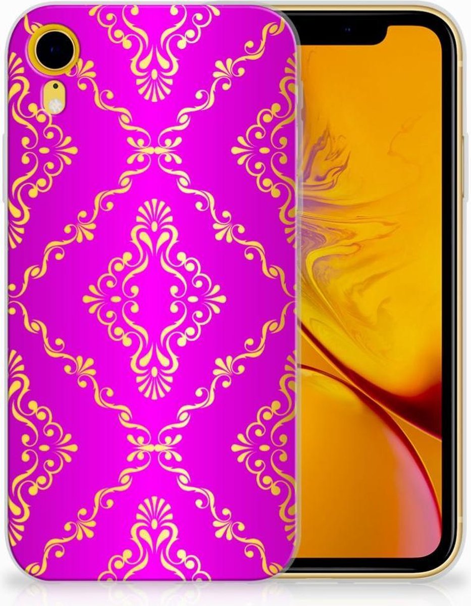 Siliconen Hoesje Apple iPhone Xr Barok Roze