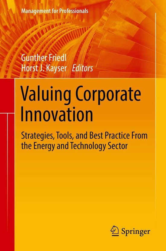 Management for Professionals - Valuing Corporate Innovation - cover