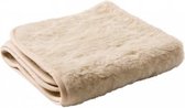 Vet Bed Afgebiesd Beige 100x75 cm