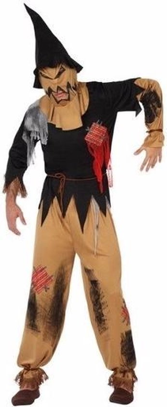 medley Tijdreeksen sla Halloween - Halloween vogelverschrikker kostuum voor volwassenen - horror  outfit 52 (l) | bol.com