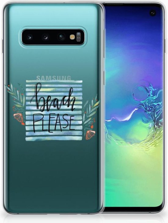 Coque Smartphone pour Samsung Galaxy S10 Coque Boho Beach