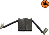 Jeu de balais de charbon pour cutter / scie Black & Decker P5952 - 6.3x12.5x23.5mm