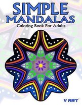 Simple Mandalas Coloring Book for Adults
