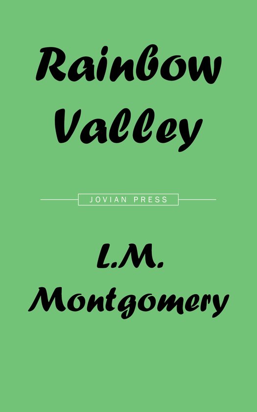 Rainbow Valley - cover