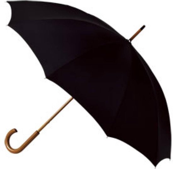 Giet mineraal Ontembare Falcone Klassieke Heren Paraplu - Zwart | bol.com