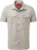 Craghoppers NosiLife Adventure SS - Sportshirt - Heren - S - Beige