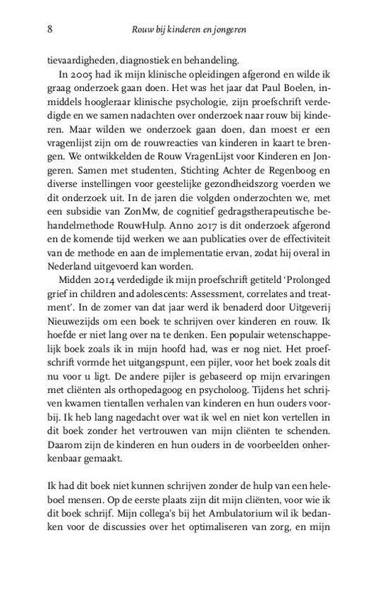 Rouw bij kinderen en jongeren