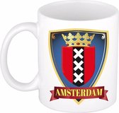 Wapen van Amsterdam beker / mok 300 ml - Amsterdamse koffiemok / theebeker