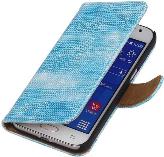 Samsung Galaxy Core Prime Wallet Hoesje Mini Slang Blauw Hoes | bol.com