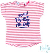 Feetje k/m streep Mini Exotic Shirt korte mouw|MT. 86