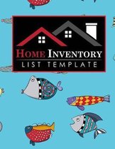 Home Inventory List Template