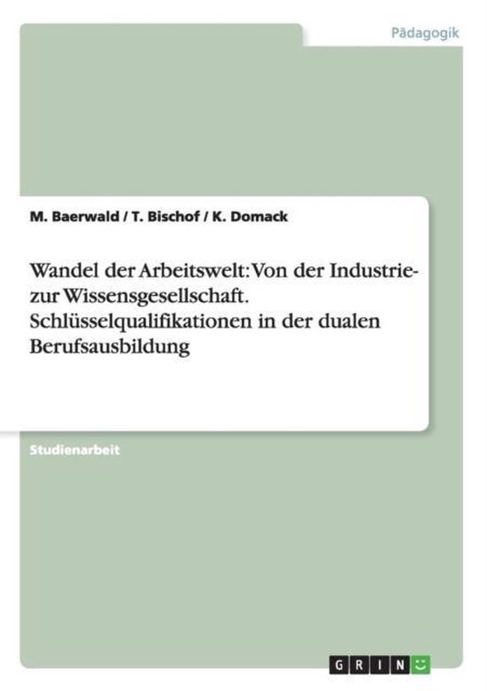 Wandel Der Arbeitswelt - cover