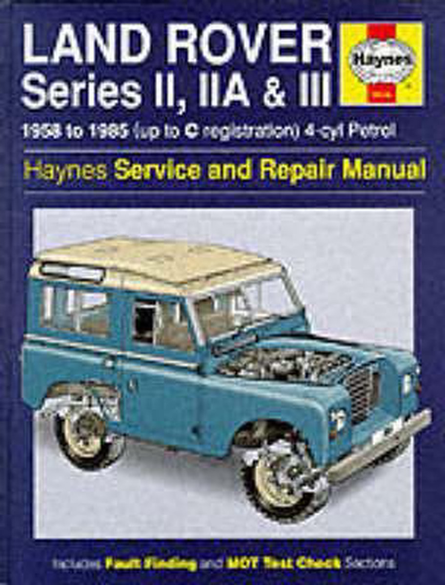 bol.com | Land Rover Series 2, 2A and 3 1958-85 Service and Repair