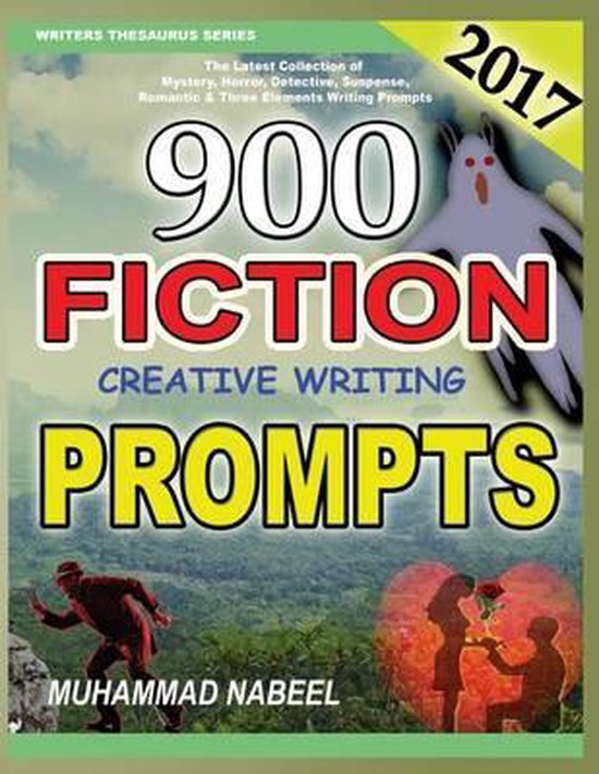 Writers Thesaurus- 900 Fiction Creative Writing Prompts - cover